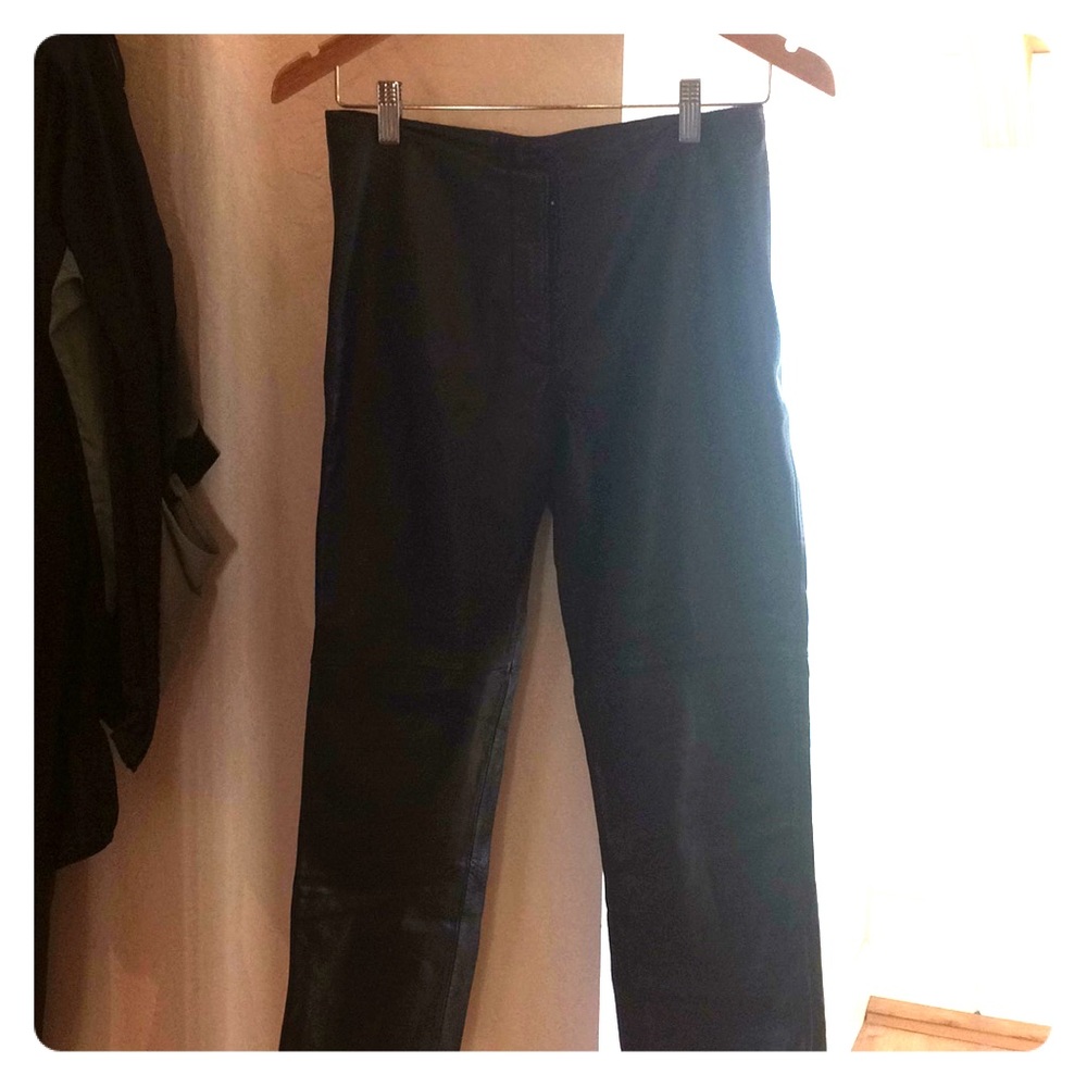 bebe Black Ankle Pants